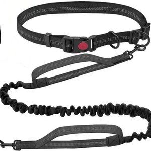 Brand New Hands Free Dog Leash for Running Walking Training Hiking, Dual-Handle
